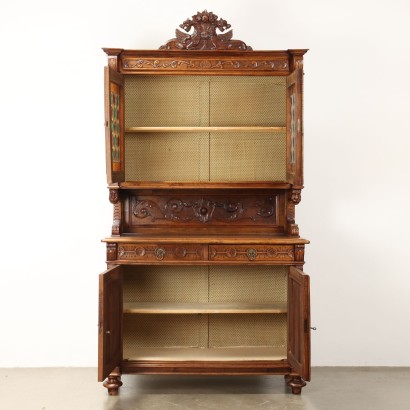 Credenza doppio corpo,Credenza doppio Corpo in Stile Neobarocc