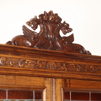 Credenza doppio corpo,Credenza doppio Corpo in Stile Neobarocc