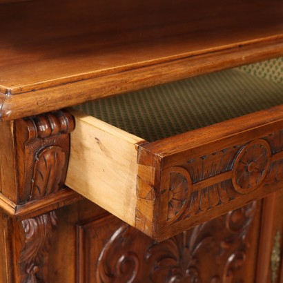 Credenza doppio corpo,Credenza doppio Corpo in Stile Neobarocc