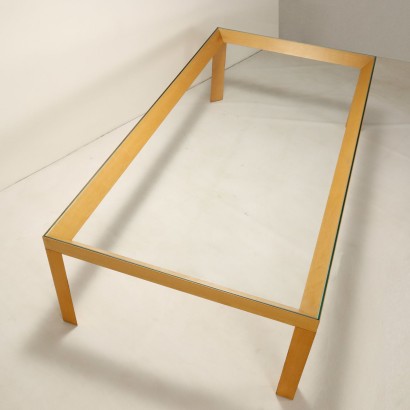 Grande Tavolo in Vetro Anni 90