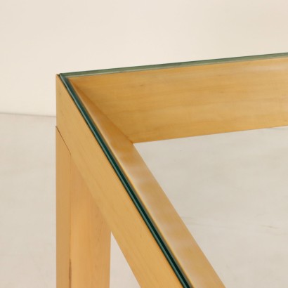 Grande Tavolo in Vetro Anni 90