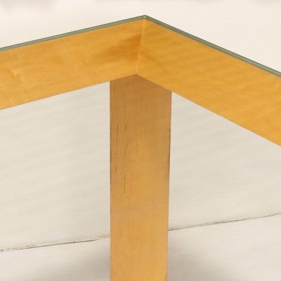 Grande Tavolo in Vetro Anni 90