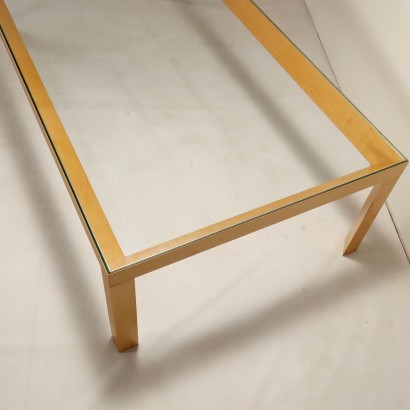 Grande Tavolo in Vetro Anni 90