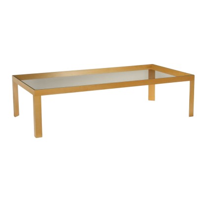 Grande Tavolo in Vetro Anni 90