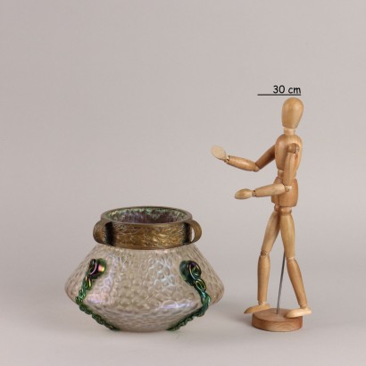 Jarrón de cristal Jugendstil