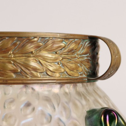 Jarrón de cristal Jugendstil