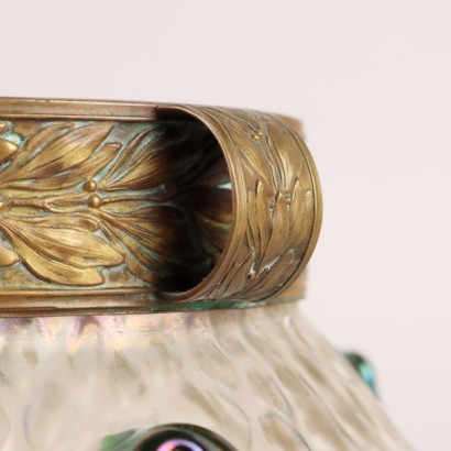 Jarrón de cristal Jugendstil