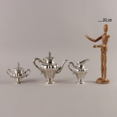 Servizio da Caffè in Argento Manifa