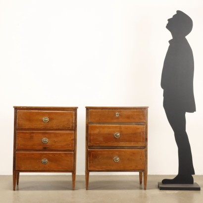 COPPIA COMODINI,Coppia di Comodini