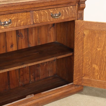 CREDENZA,Credenza in Rovere