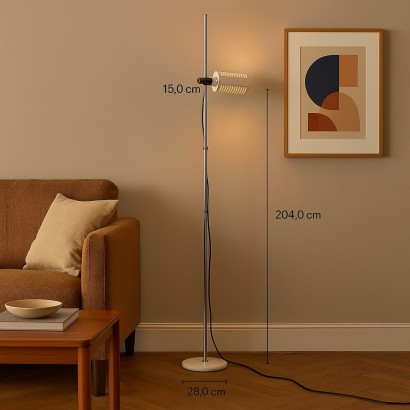 Colombo Stehlampe, von Joe Colo,Colombo Stehlampe0apostro