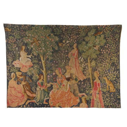 Reproduktion auf Leinwand Manufacture De Ramb, Wandteppich mit Szene von "F, Wandteppich mit Szene von "F, Wandteppich mit Szene von "F, Wandteppich mit Szene von "F, Wandteppich mit Szene von "F, Wandteppich mit Szene von "F, Wandteppich mit Szene von "F, Wandteppich mit Szene von "F, Wandteppich mit Szene von "Fête, Fêtes Galantes