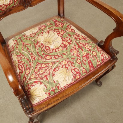 2 poltrone liberty,Coppia di Poltroncine Liberty