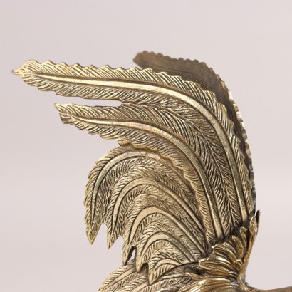 Coppia di Galli in Bronzo