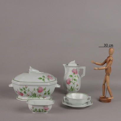 Juego de vajilla de porcelana Arbre Rose