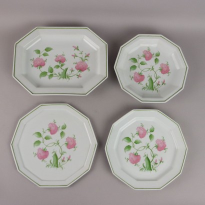 Juego de vajilla de porcelana Arbre Rose