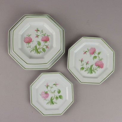 Juego de vajilla de porcelana Arbre Rose