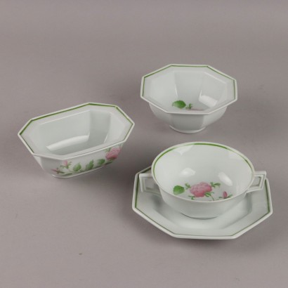 Juego de vajilla de porcelana Arbre Rose