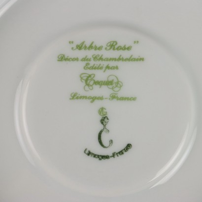 Juego de vajilla de porcelana Arbre Rose