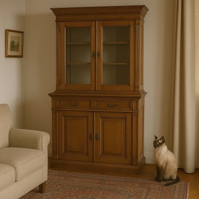 CREDENZA,Credenza in Rovere