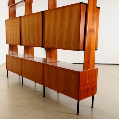 Libreria Vintage in Teak Anni 60,Libreria Vintage in Teak Anni 60