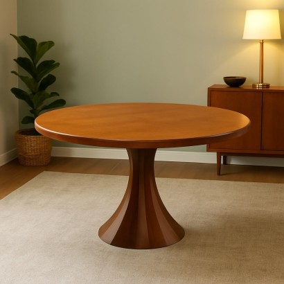Tavolo Anni 60,Tavolo Anni 60 con Elegante Base Sfacc