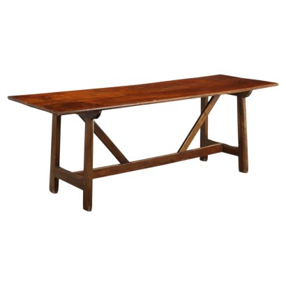 Trestle Table,Renaissance Style Trestle Table
