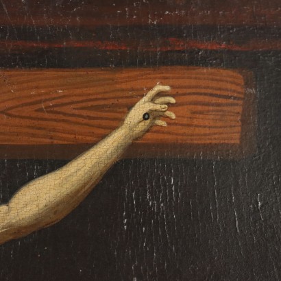 Dipinto Cristo Crocifisso con la Maddale,Cristo Crocifisso con la Maddalena