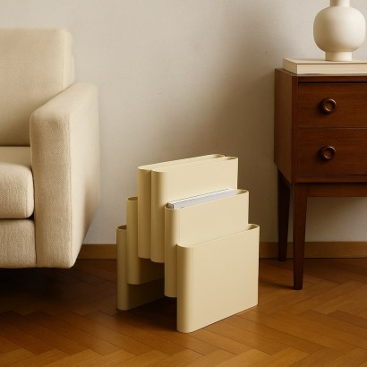 Zeitschriftenständer, Zeitschriftenständer '4675' Weiß, Giotto Stoppino, Giotto Stoppino, Giotto Stoppino, Giotto Stoppino, Giotto Stoppino, Giotto Stoppino