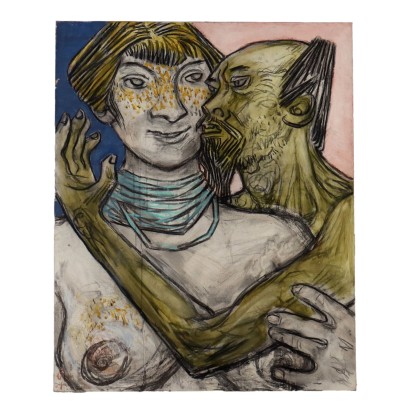 Dipinto di ORAZI,Figure di amanti