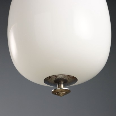 Lampada anni '60 bianca e ara,Lampada Bianca e Arancione