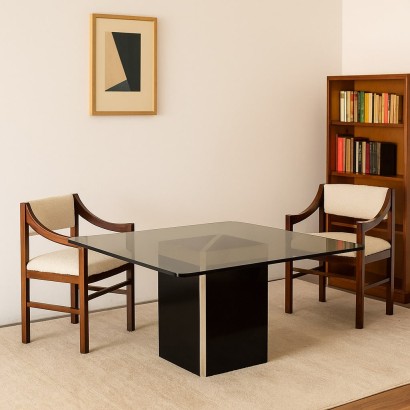 modernariato, modernariato di design, tavolo, tavolo modernariato, tavolo di modernariato, tavolo italiano, tavolo vintage, tavolo anni '60, tavolo design anni 60,Tavolo Anni 80