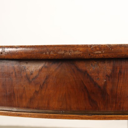 TAVOLO,Tavolo Impero in noce