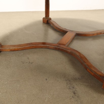 TAVOLO,Tavolo Impero in noce