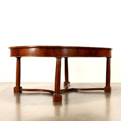 TAVOLO,Tavolo Impero in noce