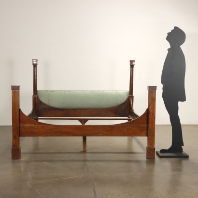 LETTO,Letto Impero in Noce