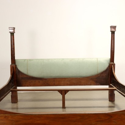 LETTO,Letto Impero in Noce