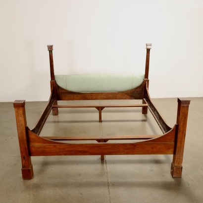 LETTO,Letto Impero in Noce