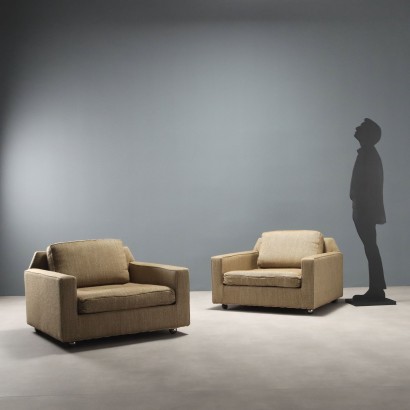 Coppia di poltrone anni 60