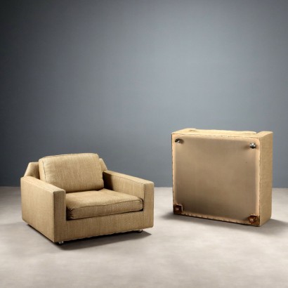 Coppia di poltrone anni 60