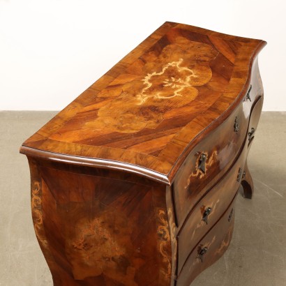 Comò,Comò in Stile Barocchetto