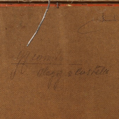 Dipinto di Luigi Comolli,Scorcio di campagna boschiva,Luigi Comolli,Luigi Comolli,Luigi Comolli,Luigi Comolli