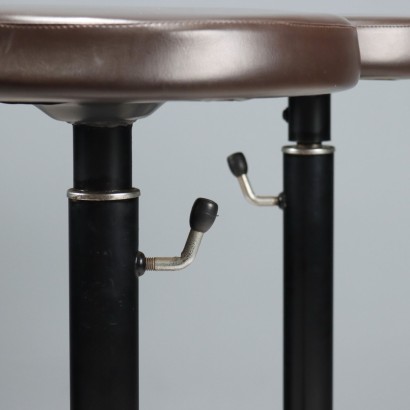 Due Sgabelli vintage anni 60-70