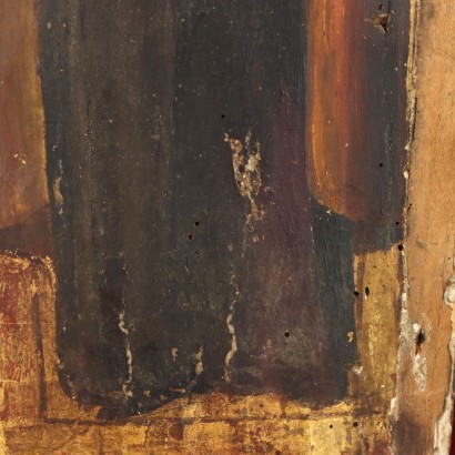Dipinto Ritratto di Santo Vescovo Fra,Ritratto di santo vescovo francescano,Dipinto Ritratto di Santo Vescovo France