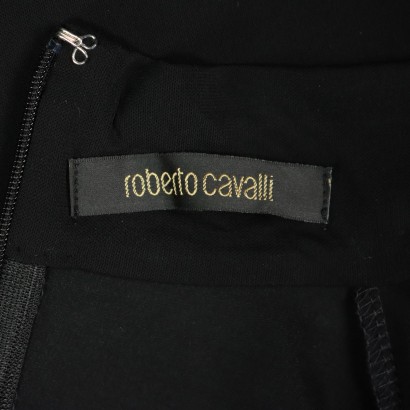 Roberto Cavalli Top con Perline e Stra