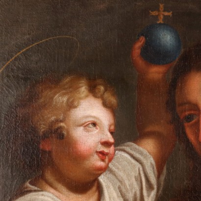 Dipinto San Giuseppe con il Bambin Ges,San Giuseppe con il Bambin Geù