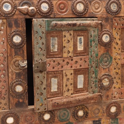CREDENZINO,Credenzino Indiano in Legno Esotico