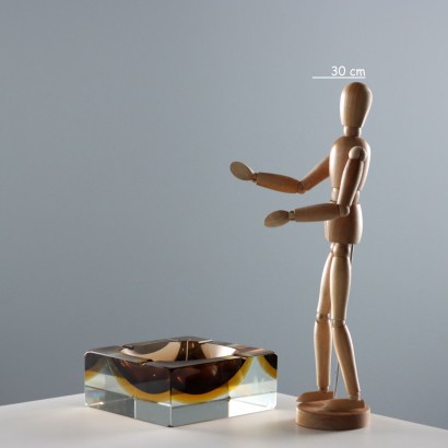 Posacenere in Vetro Sommerso nella Manie