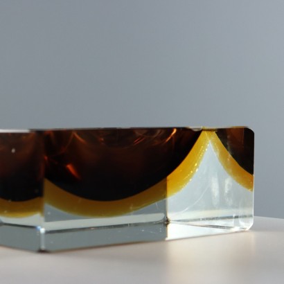 Posacenere in Vetro Sommerso nella Manie