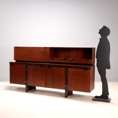 1960s sideboard with shelf